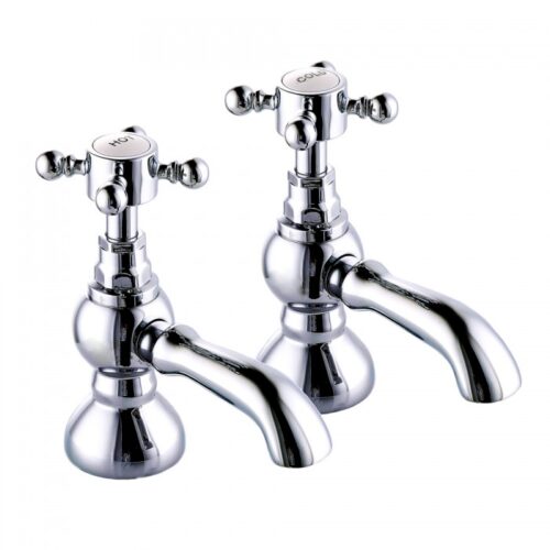 Heritage DualFlow Pillar Taps