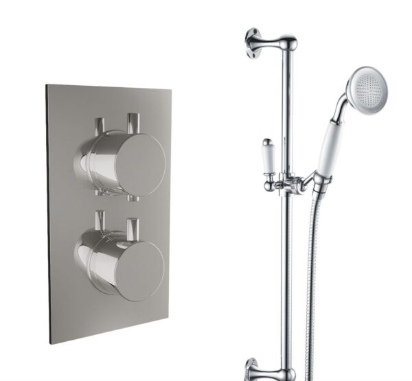 S3 VintageGlow Twin Concealed Shower Set